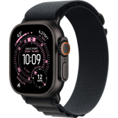 Apple Watch Ultra 3 2025 49mm Black Titanium Case with Black Alpine Loop (M)
