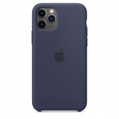 Чехол для iPhone 11 Silicone Case Синий