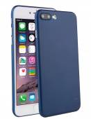 Чехол-накладка Uniq для iPhone 7 Plus Bodycon Navy blue, голубой