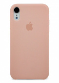 Чехол для iPhone XR Apple Silicone Case Original (Pink Sand)