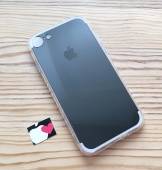 Чехол для iPhone 7 Metal aluminium с Apple