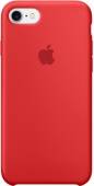 Чехол для iPhone 7 silicon Apple case красный