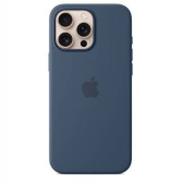 Чехол Apple Silicone Case с MagSafe для iPhone 16 Pro, синий