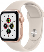 Apple Watch SE 2021 40мм, золотой / сияющая звезда