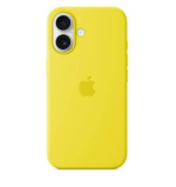 Чехол Apple Silicone Case с MagSafe для iPhone 16, желтый