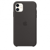 Чехол для iPhone 11 Silicone Case Черный