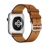 Ремешок кожаный HM Style Single Tour для apple watch (42mm) Коричневый