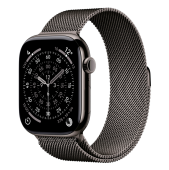 Apple Watch Series 11 42mm GPS + Cellular Slate Titanium Case Slate Milanese Loop Medium