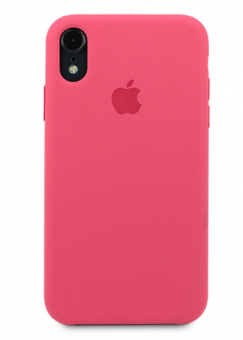 Чехол для iPhone XR Apple Silicone Case Original (Hibiscus)