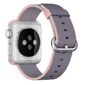 Ремешок нейлоновый Special Nylon для Apple Watch 2 / 1 (42мм) Light pink/Midnight blue