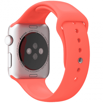 Ремешок силиконовый Special Case для Apple Watch 2 / 1 (42мм) Розовый S/M/L