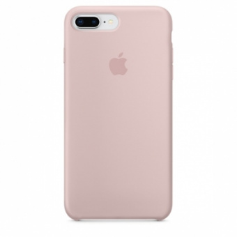 Чехол Silicone  Case Original для iPhone 8 Plus (Розовый песок)