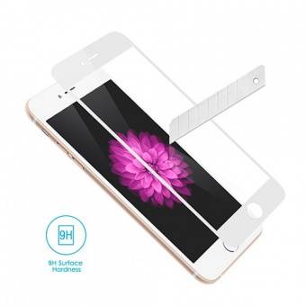 Защитное стекло Ainy Tempered Glass 3D для iPhone 6/6s на весь экран с закруглением (Цвет: белый)