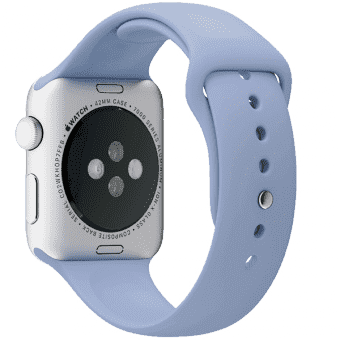 Ремешок силиконовый Special Case для Apple Watch 2 / 1 (38мм) Сиреневый S/M/L