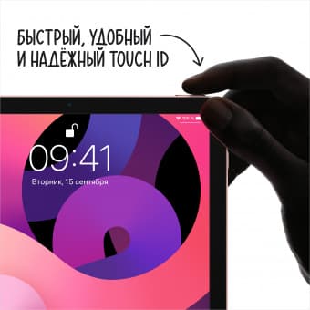 Apple iPad Air Wi-Fi + Cellular 64 ГБ (розовое золото)