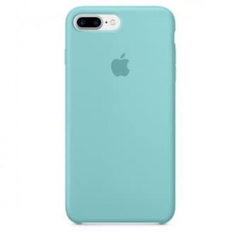 Чехол Silicone  Case Original for iPhone 8 Plus (Бирюзовый)