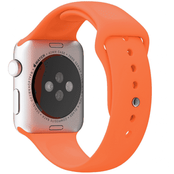 Ремешок силиконовый Special Case для Apple Watch 2 / 1 (42мм) Абрикосовый S/M/L