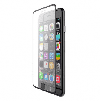 Защитное стекло для iPhone 6 черное с кантом