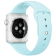 Ремешок силиконовый Special Case для Apple Watch 2 / 1 (38мм) Светло Голубой S/M/L