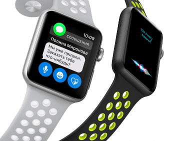 Ремешок спортивный Dot Style для Apple Watch 42mm Красно-Черный