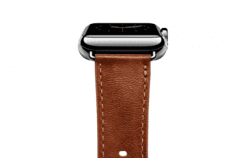 Ремешок кожаный iCarer Genuine Leather для Apple Watch 2 / 1 (42mm) Темно-Коричневый
