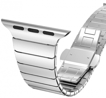Браслет блочный Link Bracelet для Apple Watch 2 / 1 (38мм) Серебро
