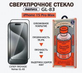 Защитное стекло Remax Medicine Glass GL-83 для iPhone 15 Pro